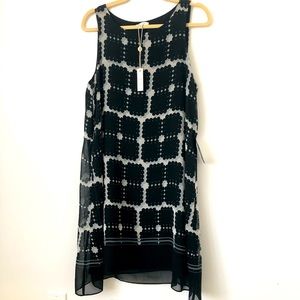 Max Studio Scarf Print Shift Dress